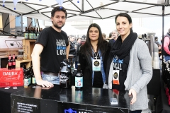 Gastón Rivoir,Elena Lozowski y Macarena Perez Mvd Brew House